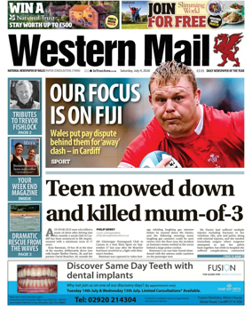 Cover of Western Mail