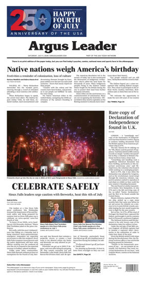 Cover of Argus Leader