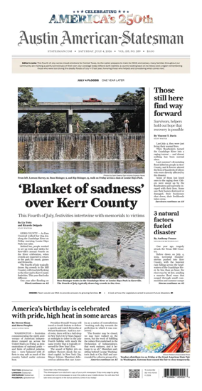 Cover of Austin American-Statesman