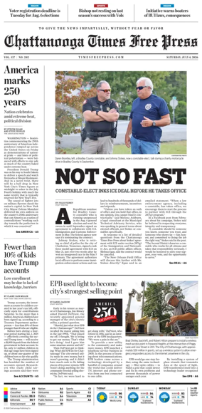 Cover of Chattanooga Times Free Press