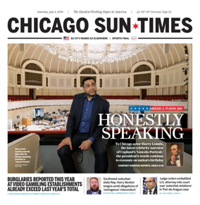 Cover of Chicago Sun-Times