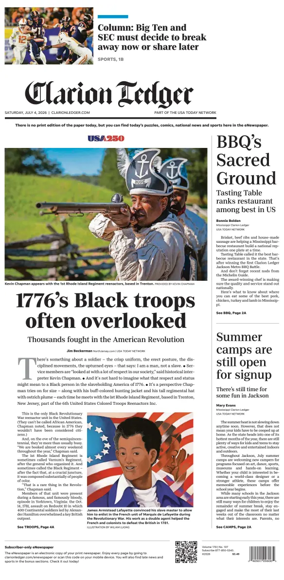 Cover of Clarion Ledger