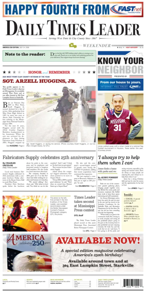 Cover of Daily Times Leader