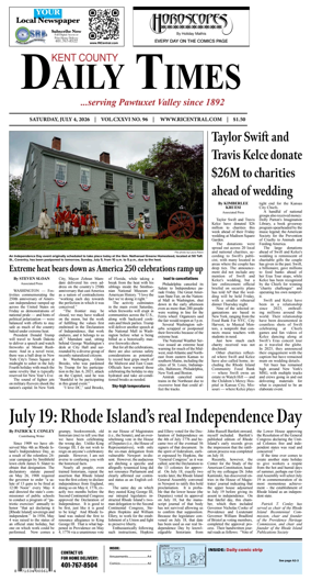 Cover of Kent County Daily Times