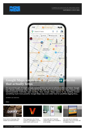 Cover of Phone Arena - Compiled Edition