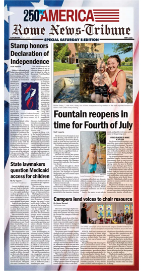 Cover of Rome News-Tribune