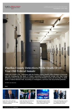 Cover of Tampa Free Press