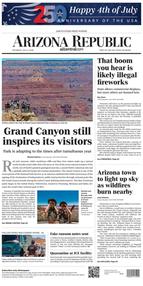 Cover of The Arizona Republic