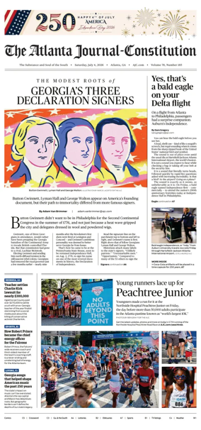 Cover of The Atlanta Journal-Constitution