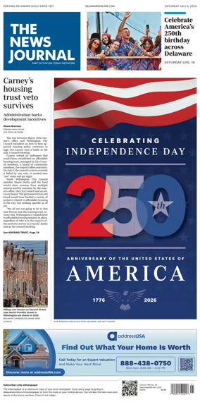 Cover of The News Journal
