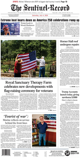 Cover of The Sentinel-Record