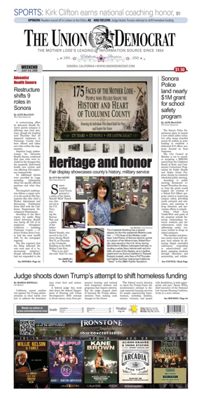 Cover of The Union Democrat