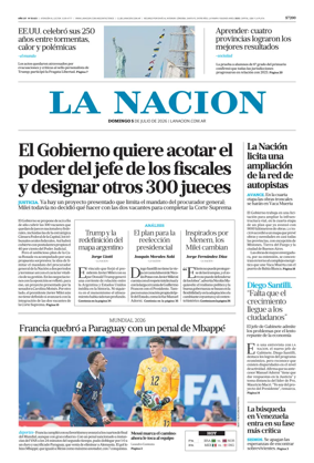 Cover of La Nacion