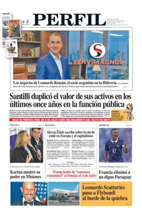 Cover of Perfil (Domingo)