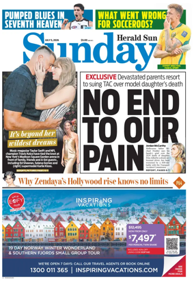 Cover of Herald Sun