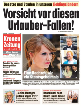 Cover of Kronen Zeitung