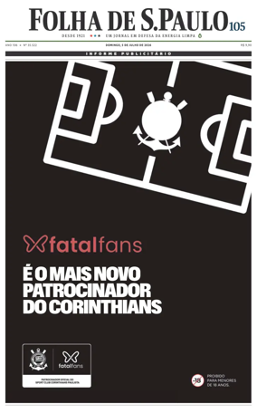 Cover of Folha de S.Paulo