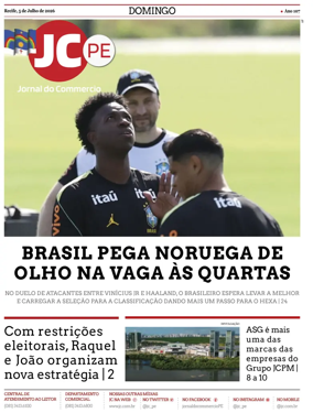 Cover of Jornal do Commercio