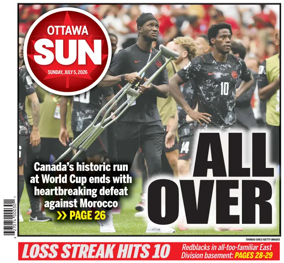 Cover of Ottawa Sun