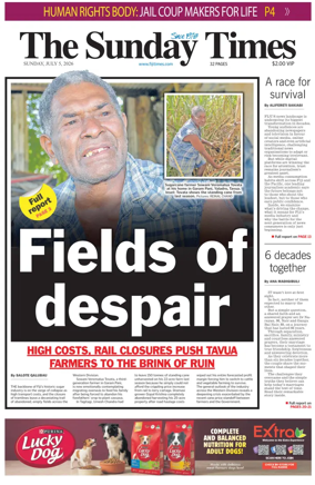 Cover of The Fiji Times