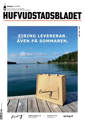 Cover of Hufvudstadsbladet