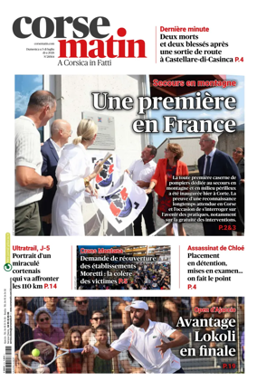 Cover of Corse Matin