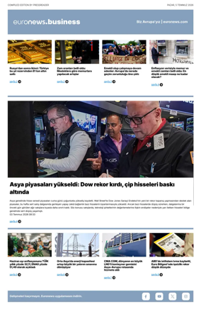 Cover of Euronews Business (Turkish) Compiled Editions