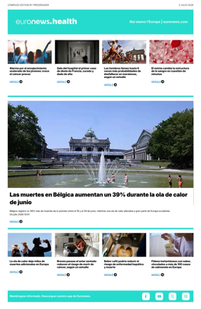 Cover of Euronews Health (Spanish) Compiled Edition