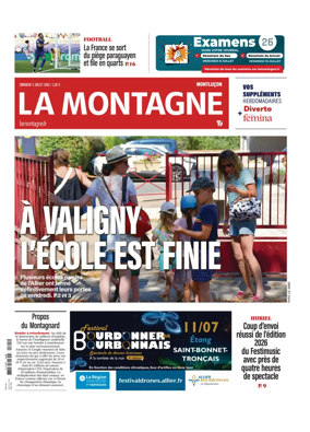 Cover of La Montagne (Montlucon)