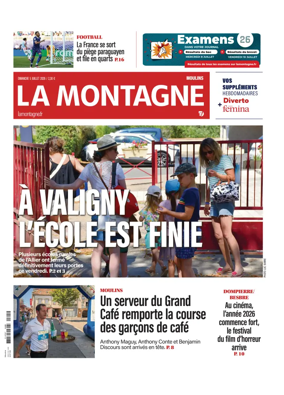 Cover of La Montagne (Moulins)