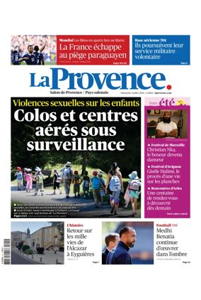 Cover of La Provence Salon-de-Provence / Pays salonais