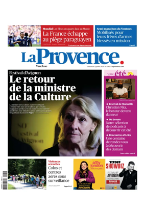 Cover of La Provences Vaucluse