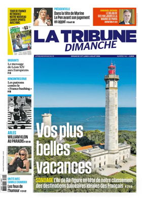 Cover of La Tribune Dimanche (France)