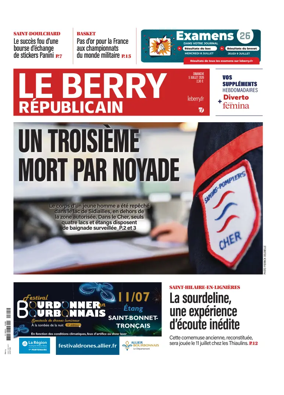 Cover of Le Berry Republicain