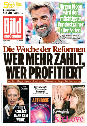 Cover of Bild am Sonntag