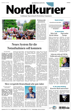 Cover of Demminer Zeitung