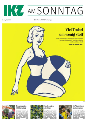 Cover of Iserlohner Kreisanzeiger und Zeitung (IKZ am Sonntag)