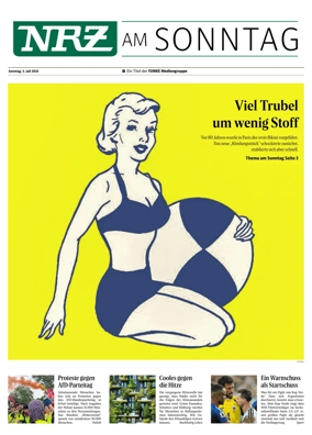 Cover of Neue Rhein Zeitung (NRZ am Sonntag)