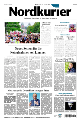 Cover of Strelitzer Zeitung