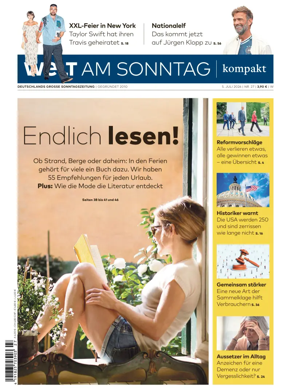 Cover of Welt am Sonntag - kompakt