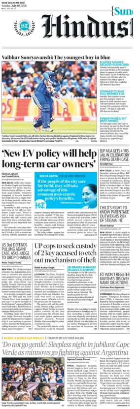Cover of Hindustan Times (Delhi)