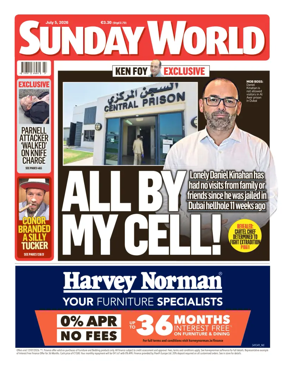 Cover of Sunday World (Ireland)
