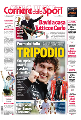 Cover of Corriere dello Sport (Lombardia)