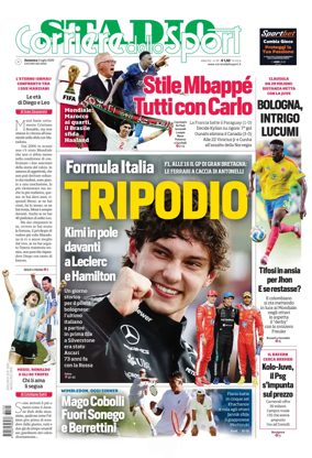 Cover of Corriere dello Sport Stadio (Bologna)