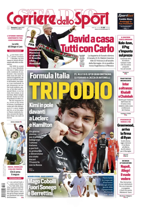 Cover of Corriere dello Sport