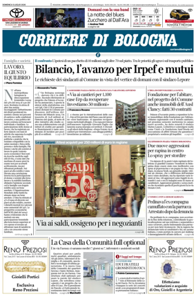 Cover of Corriere di Bologna