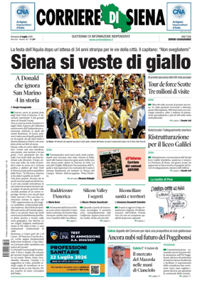 Cover of Corriere di Siena