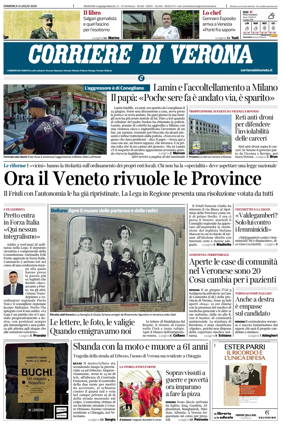 Cover of Corriere di Verona