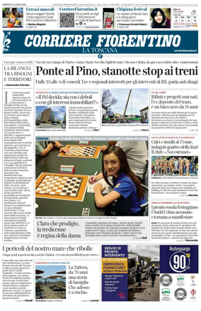 Cover of Corriere Fiorentino