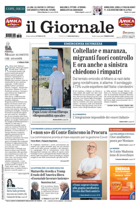 Cover of Il Giornale (Italy)